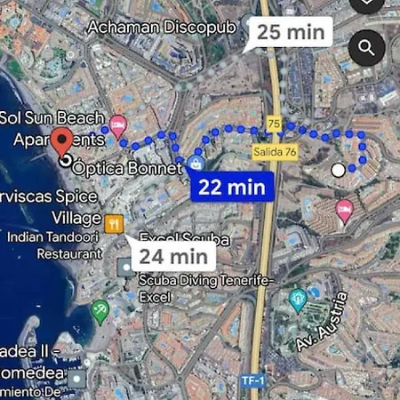 Vakantiehuis Sunset Ocean View With Patio A By-tenerife365 Costa Adeje (Tenerife)